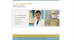 Desktop Screenshot of drweihs.at